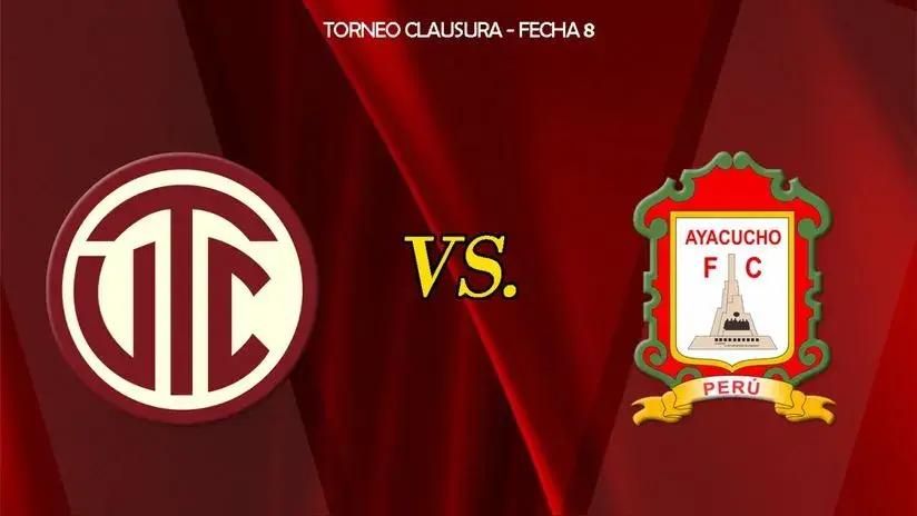 UTC vs Ayacucho FC EN VIVO: ¿a qué hora juegan y dónde ver la fecha 8 del Torneo Clausura 2025?