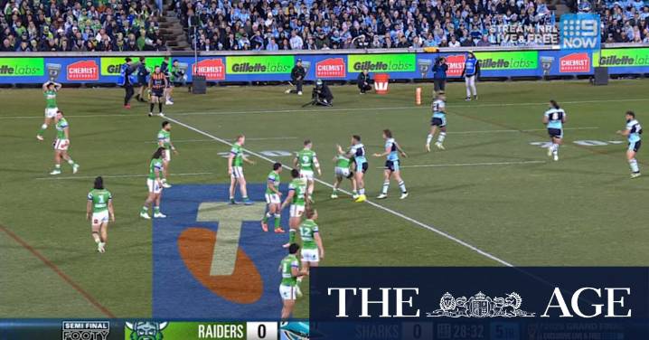 NRL Highlights: Raiders v Sharks
