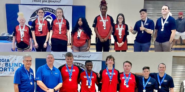 Georgia youth teams take gold, bronze medals in Savannah Goalball Invitational
