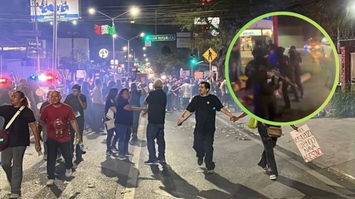 Protesta por maltrato animal revienta el Grito en Nuevo León; manifestantes denuncian agresiones de autoridades