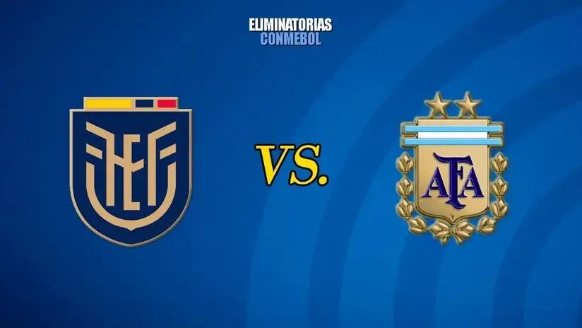 Ecuador vs. Argentina: ¿a qué hora juegan y dónde ver EN VIVO el partido por las Eliminatorias 2026?