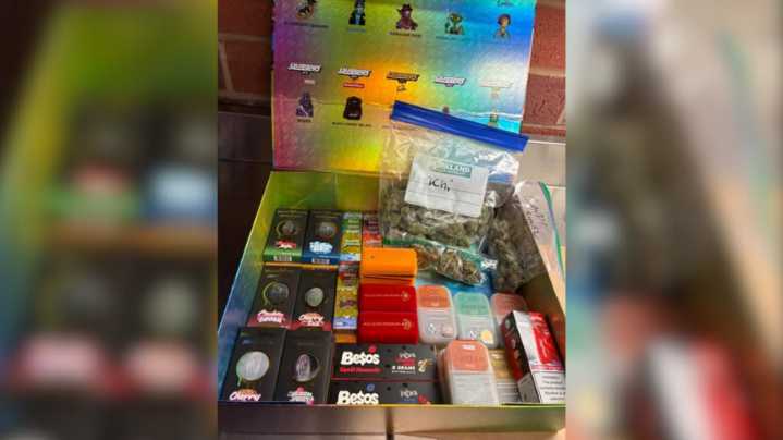 Traffic stop leads to marijuana citation, police say