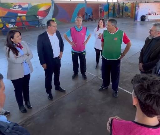 Director nacional del IND refuerza compromiso con la reinserción juvenil a través del deporte en...