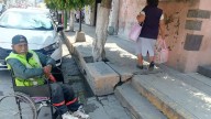 Tula: Falta infraestructura adecuada para subir banquetas, afirma persona con discapacidad