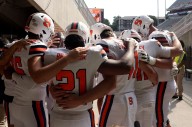 Fran Brown on Syracuse football being fined for faking injuries: ‘They want us to move on’