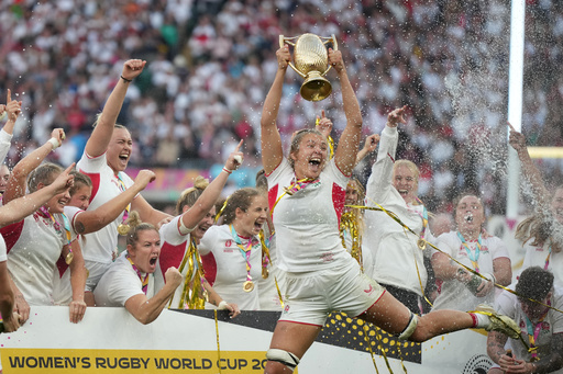 England outclasses Canada to win Women's Rugby World Cup in front of record crowd