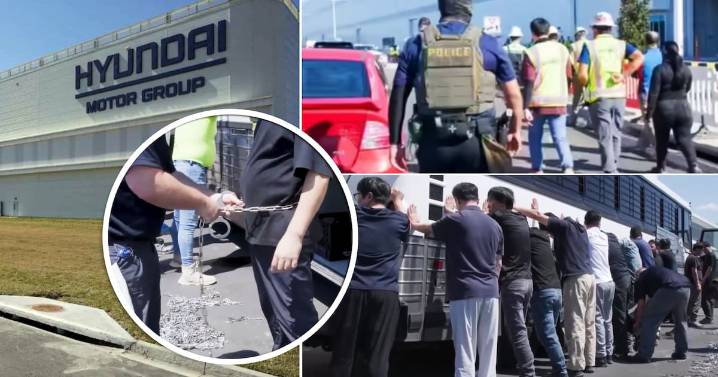 Además de los 300 migrantes surcoreanos detenidos, la redada masiva de ICE en una fábrica de Hyundai reportó a 23 mexicanos que serán deportados de forma voluntaria a México