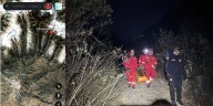 Rescatan en Huaraz a turista francesa atrapada en la quebrada Shallap durante un apagón y en medio de terreno peligroso