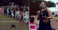 Cat Decides to Crash Wedding Ceremony in Grand Fashion, Steals Spotlight
