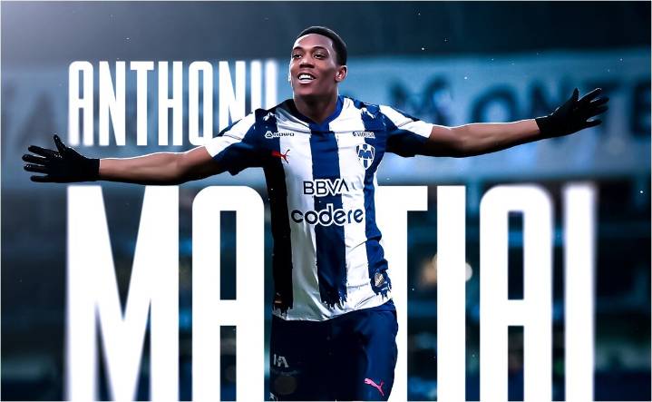 Rayados de Monterrey hace oficial la llegada de Anthony Martial, su nuevo bombazo