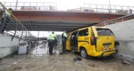 Cercado de Lima: Miniván cayó desde el puente Abancay y dejó nueve heridos | emergencia | bomberos 