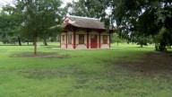 Wichita's Riverside pagoda vandalized, renovations delayed