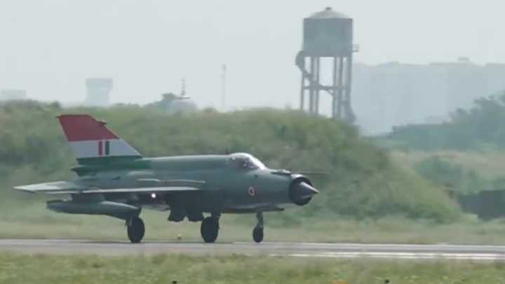 India bids farewell to the iconic MiG-21 fighter aircraft in Chandigarh