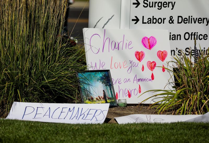 Tension lingers at Utah campus traumatized by Charlie Kirk killing