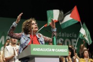 Montero responde a los ataques de Junts a Andalucía cargando contra "la derecha" y acusa al PP de fomentar el enfrentamiento territorial