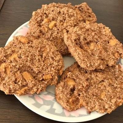 Galletitas sin azúcar con avena y manzana