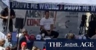Pro-Trump media personality Charlie Kirk dies after college shooting