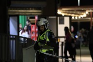 Desalojada una terraza en Salamanca antes de los fuegos artificiales por estar en zona de riesgo