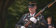 From hallowed grounds to hallowed halls: Tomb of the Unknown Soldier guard instructs MSU ROTC