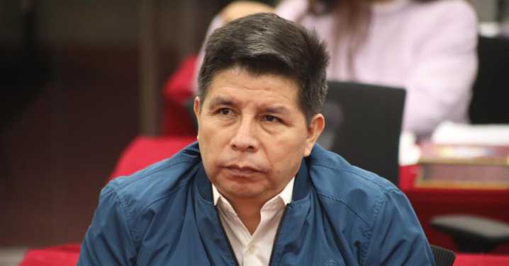 Pedro Castillo: Congreso admite a trámite denuncia constitucional contra expresidente
