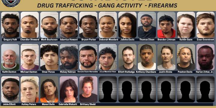 33 indicted after investigation into drugs, guns and gang activity in Murfreesboro