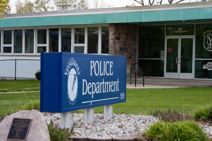 Car crashes into Ypsilanti building, delaying construction for new ice cream shop
