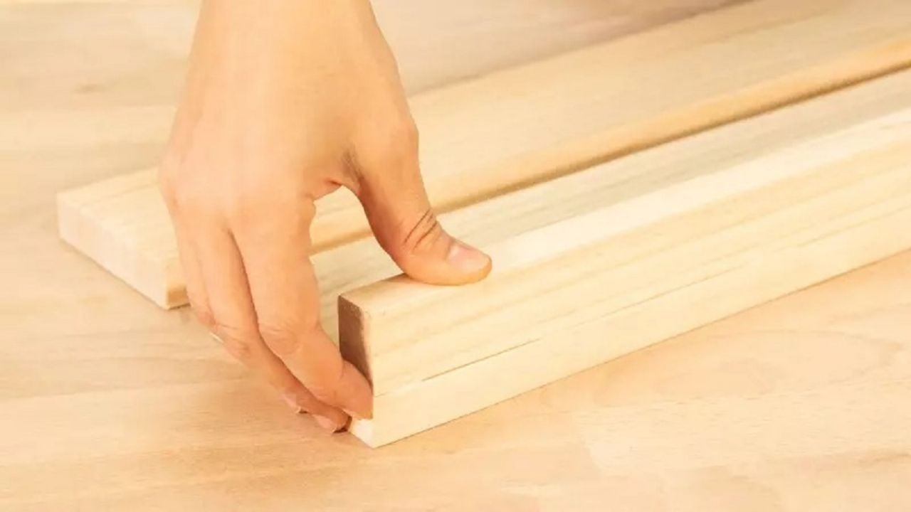 Con un pedazo de madera: creá esta hermosa decoración para tu casa, con toda la onda