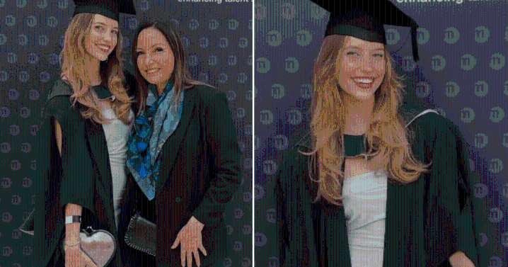 Hija de Christian Meier y Marisol Aguirre se gradúa en prestigiosa escuela de Londres