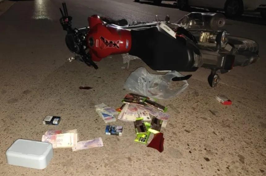 Persecución policial en Santa Rosa: Un detenido y un prófugo por un robo a mano armada