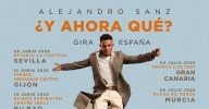 Alejandro Sanz confirma fechas para Sevilla y Fuengirola