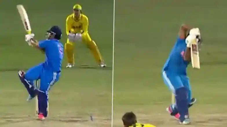 Cricket 14-Year-Old Vaibhav Suryavanshi Shatters Unmukt Chand’s Record of Most Sixes in Youth ODIs, Achieves Feat During IND