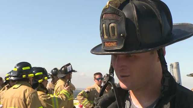 'Emotional' stair climb tribute draws firefighters to Sacramento