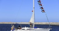 Activist flotilla seeking to break the Israeli blockade of Gaza says drones attacked its boats