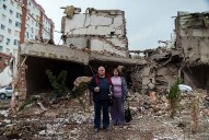 After missile strike near Kyiv, volunteers and one café owner help stitch life back together