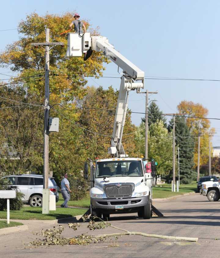 Power line repair