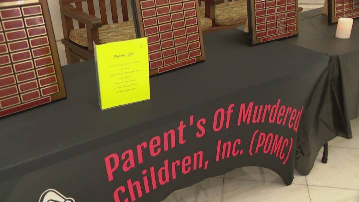 Families come together for remembrance of murder victims ceremony at capitol