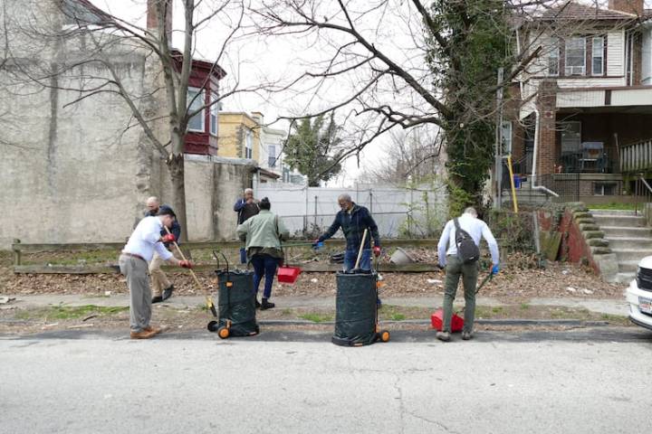Gun-violence prevention through litter clean-up expands to West Philly
