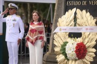 Por primera ocasión, una gobernadora encabeza festejos patrios en Veracruz