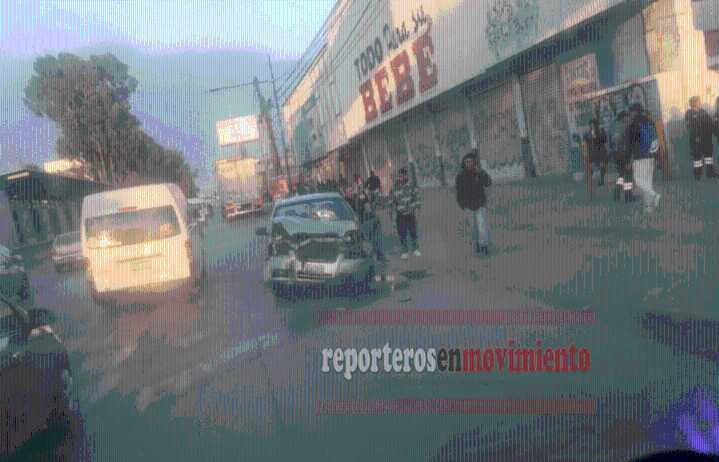 ACCIDENTE VIAL EN LA VÍA JOSÉ LÓPEZ PORTILLO; TULTITLÁN