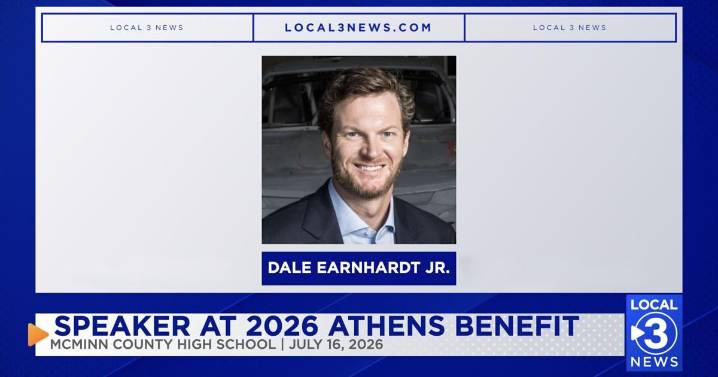 Dale Earnhardt Jr. to speak at Athens Chamber banquet next year