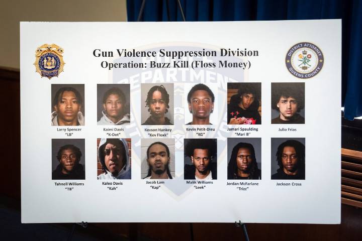 Golpe certero a pandillas de Queens: arrestan a 12 miembros de bandas rivales