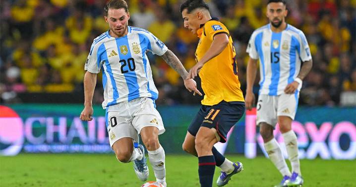Jugador de Argentina ironizó con la derrota ante Ecuador: "Ganaron la final del mundo"