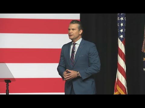 Defense Secretary Pete Hegseth speaks to military leaders at Quantico: 'No more beardos'