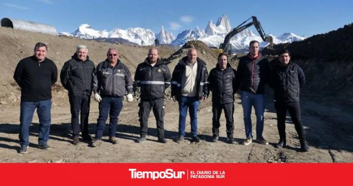 Sur de El Chaltén Vialidad Provincial comenzó la obra de remediación sobre la Ruta Provincial 41