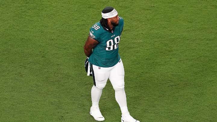 Eagles’ Jalen Carter apologizes for spitting on Dak Prescott