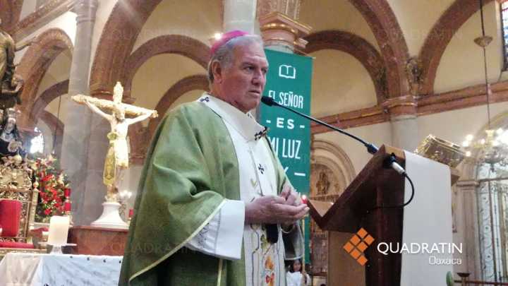 Homilía de monseñor Pedro Vázquez, arzobispo de Antequera Oaxaca