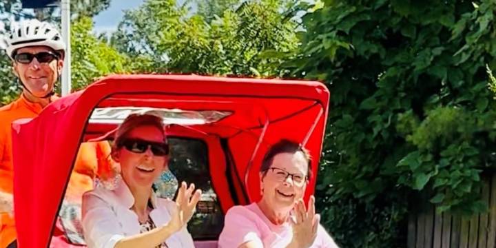 City of Verona senior center debuts trishaw bike