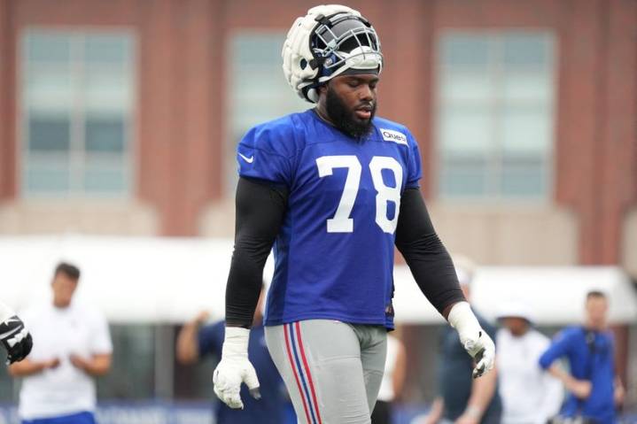 Giants LT Andrew Thomas (foot) may make season debut Sunday vs. Chiefs