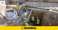 Las obras de la Rambla destapan casi 50 metros de muralla medieval del siglo XIV