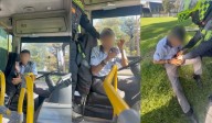 ¿Conductor de bus iba borracho o fue una baja de azucar?